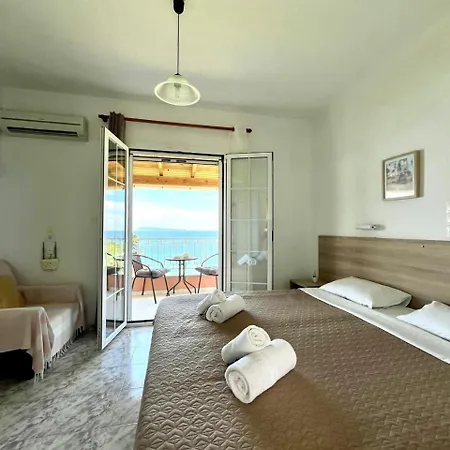 Panorama View Maison d'hôtes Agios Stefanos Avliotes (Corfu)