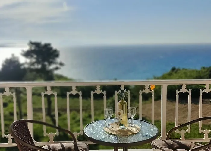 Panorama View Konukevi Agios Stefanos Avliotes (Corfu)